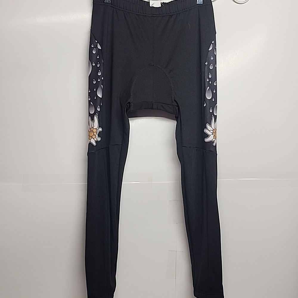Nuckily Cycling Apparel Designed In Italy Black Waterproof Thermal Long Pants